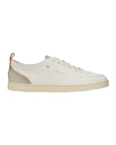 Santoni Men's Off Duty Leather Low-Top Sneakers | Thumbnail 1 Santoni Men's Off Duty Leather Low-Top Sneakers | Thumbnail 1