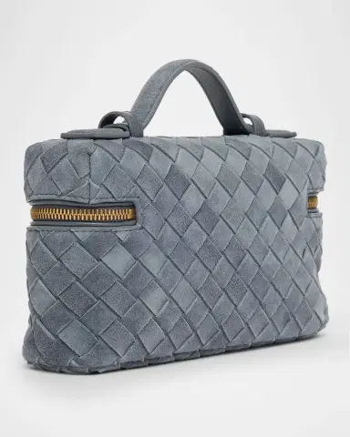 Bottega Veneta Bang Bang Suede Crossbody Vanity Bag | Thumbnail 3 Bottega Veneta Bang Bang Suede Crossbody Vanity Bag | Thumbnail 3