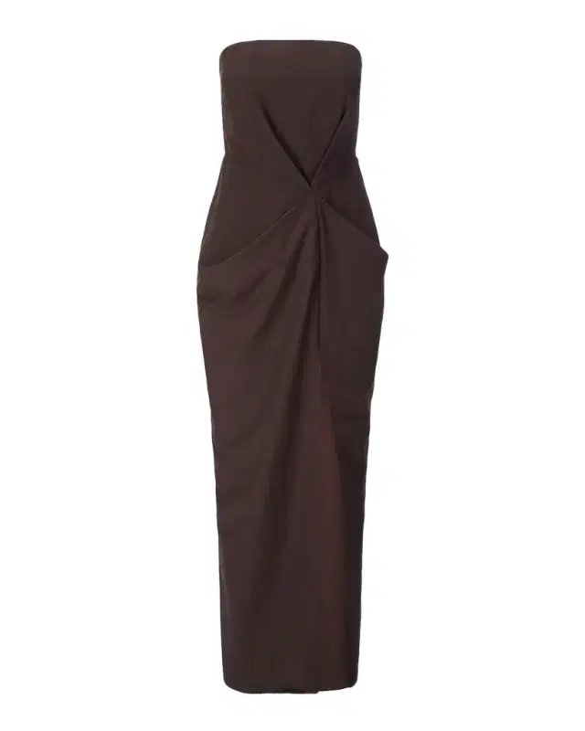 Kara Gathered Strapless Maxi Dress Kara Gathered Strapless Maxi Dress