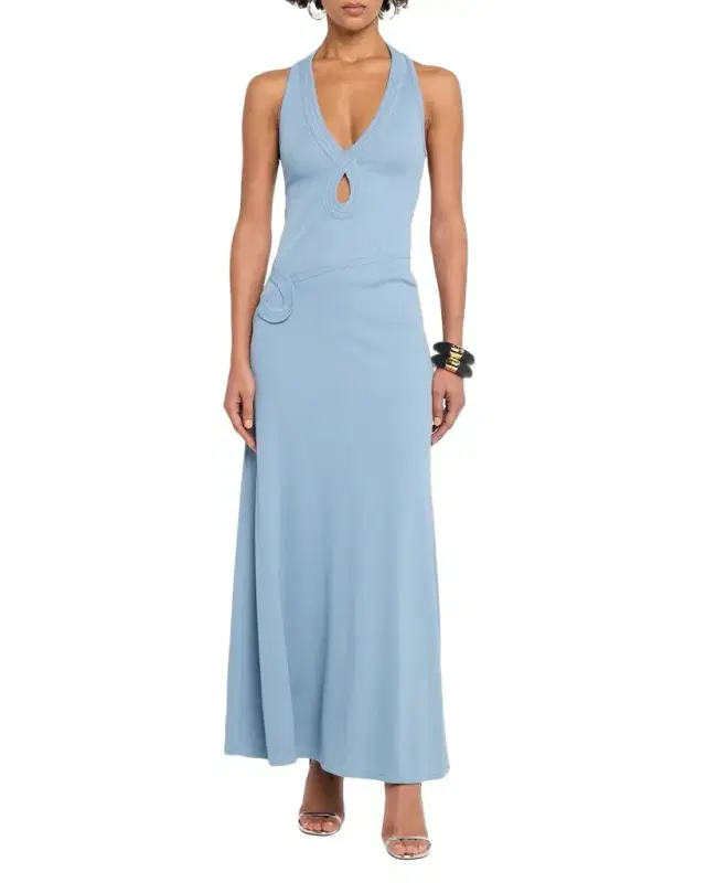 Multi-Verner Loop V-Neck Tank Top