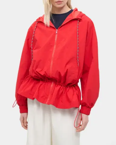 Staud Alta Hooded Peplum Jacket | Thumbnail 4 Staud Alta Hooded Peplum Jacket | Thumbnail 4