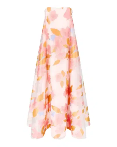 Staud Allyson Floral Jacquard Organza Dress | Thumbnail 1 Staud Allyson Floral Jacquard Organza Dress | Thumbnail 1