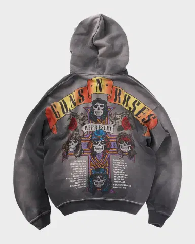 Represent x Guns N' Roses Men's Tour Hoodie | Thumbnail 6 Represent x Guns N' Roses Men's Tour Hoodie | Thumbnail 6