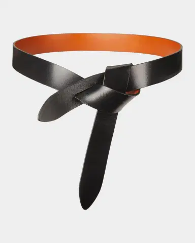 Isabel Marant Lecce Leather Pull-Through Belt | Thumbnail 3