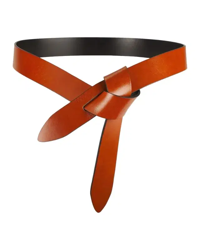 Lecce Leather Pull-Through Belt