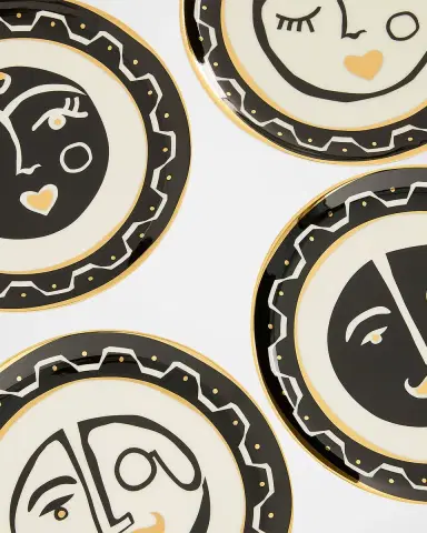 Jonathan Adler Marseilles Small Plates, Set of 4 | Thumbnail 4 Jonathan Adler Marseilles Small Plates, Set of 4 | Thumbnail 4
