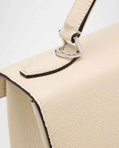 TOTEME Geometric Grain Leather Top-Handle Bag | Thumbnail 6 TOTEME Geometric Grain Leather Top-Handle Bag | Thumbnail 6