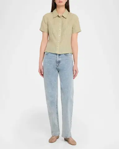 FRAME The Linen Seaside Shirt | Thumbnail 2 FRAME The Linen Seaside Shirt | Thumbnail 2