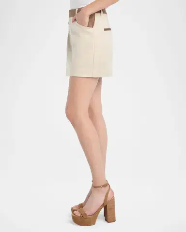 Favorite Daughter The Monica Mini Skirt | Thumbnail 5