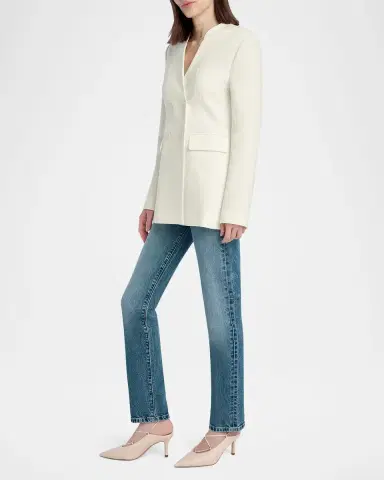 Favorite Daughter The Valentina Super High-Rise Cigarette Jeans | Thumbnail 4 Favorite Daughter The Valentina Super High-Rise Cigarette Jeans | Thumbnail 4