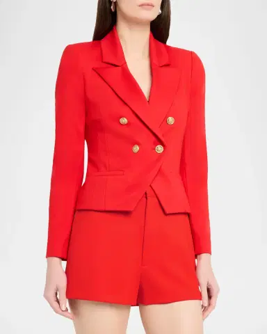 ALICE + OLIVIA Sable Double-Breasted Blazer | Thumbnail 4 ALICE + OLIVIA Sable Double-Breasted Blazer | Thumbnail 4