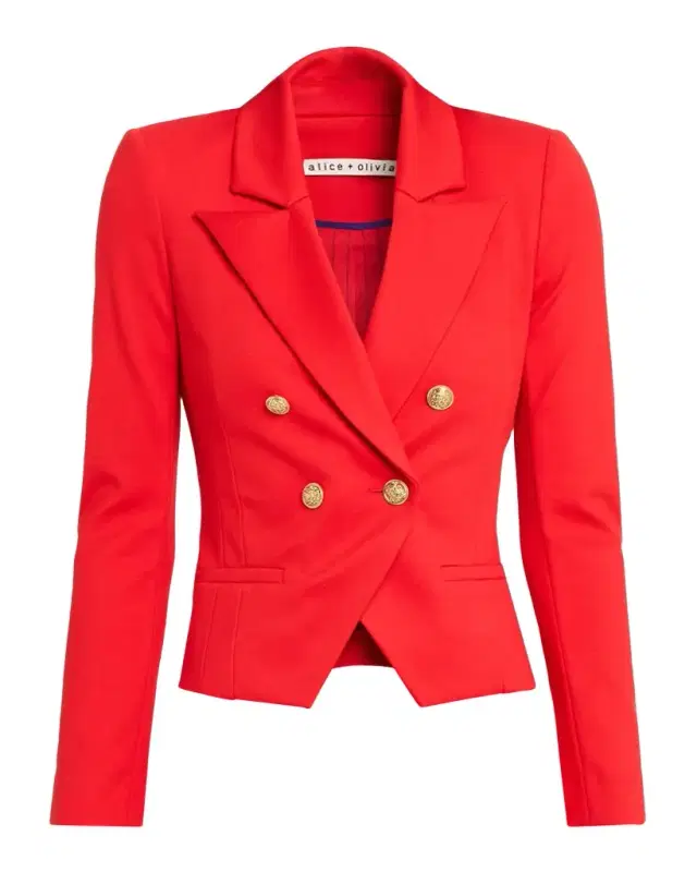 Sable Double-Breasted Blazer
