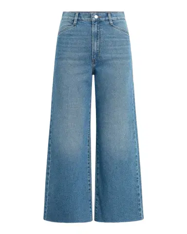 Favorite Daughter The Mischa Super High-Rise Wide Cropped Jeans | Thumbnail 1