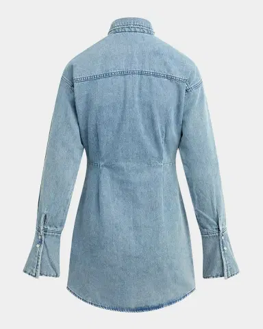 Favorite Daughter The Eyes on Me Denim Mini Dress | Thumbnail 4 Favorite Daughter The Eyes on Me Denim Mini Dress | Thumbnail 4