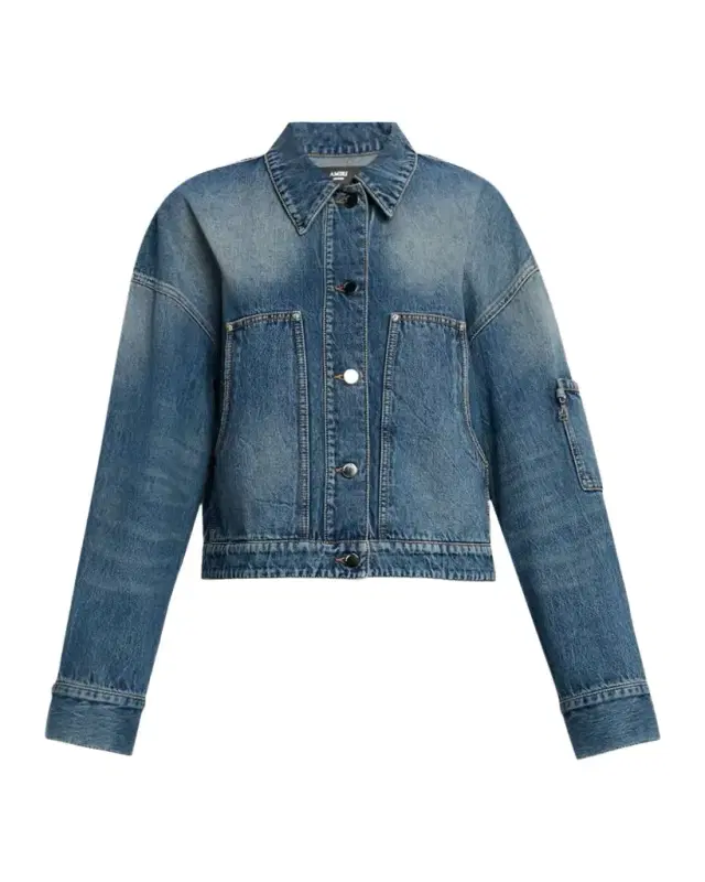 Oversized Denim Work Jacket