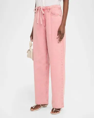 Rag & Bone Featherweight Phoebe Drawstring Wide-Leg Jeans | Thumbnail 4 Rag & Bone Featherweight Phoebe Drawstring Wide-Leg Jeans | Thumbnail 4