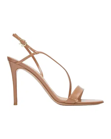 Gianvito Rossi 95MM Metallic Sandals | Thumbnail 1