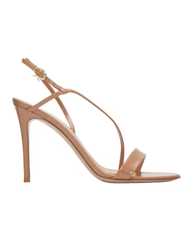 Gianvito Rossi 95MM Metallic Sandals