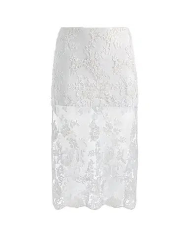 Alice + Olivia Medine Embellished Lace Midi Skirt | Thumbnail 1