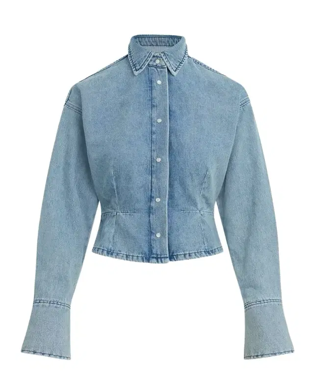 The Eyes on Me Denim Shirt