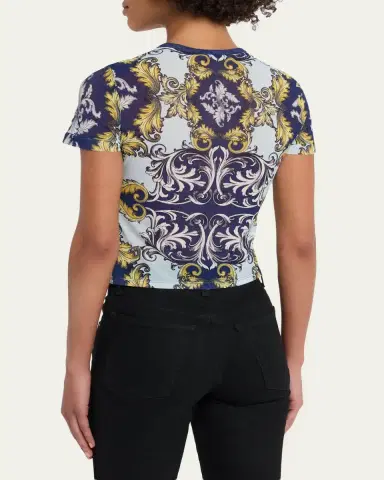 Alice + Olivia Tess Crewneck Tee | Thumbnail 3 Alice + Olivia Tess Crewneck Tee | Thumbnail 3