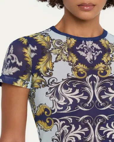 Alice + Olivia Tess Crewneck Tee | Thumbnail 5 Alice + Olivia Tess Crewneck Tee | Thumbnail 5