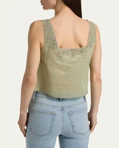 Frame The Embroidered Blouse | Thumbnail 3 Frame The Embroidered Blouse | Thumbnail 3