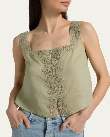Frame The Embroidered Blouse | Thumbnail 5 Frame The Embroidered Blouse | Thumbnail 5
