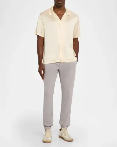 Monfrère Men 's Noah Faux Suede Jogger Pants | Thumbnail 2 Monfrère Men 's Noah Faux Suede Jogger Pants | Thumbnail 2