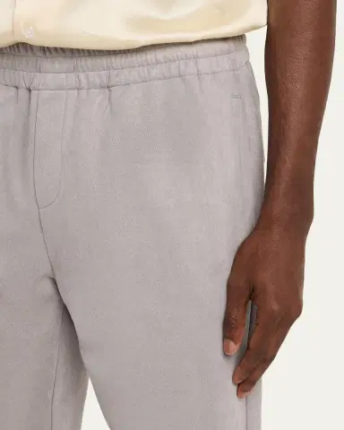 Monfrère Men 's Noah Faux Suede Jogger Pants | Thumbnail 5 Monfrère Men 's Noah Faux Suede Jogger Pants | Thumbnail 5