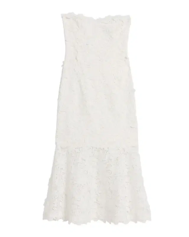 Makaia 3D Butterfly Guipure Lace Midi Dress