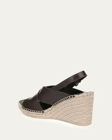 Vince Georgia Leather Espadrille Wedge Sandals | Thumbnail 3 Vince Georgia Leather Espadrille Wedge Sandals | Thumbnail 3