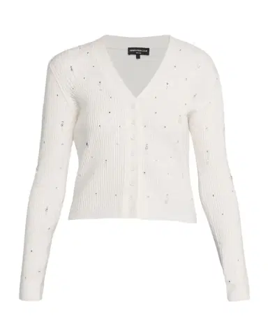 Generation Love Lili Crystal Embellished Rib-Knit Cardigan | Thumbnail 1