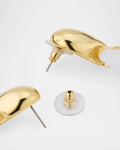 Alexis Bittar Liquid Lucite Modernist Earrings | Thumbnail 4