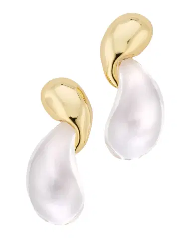 Alexis Bittar Liquid Lucite Modernist Earrings | Thumbnail 1