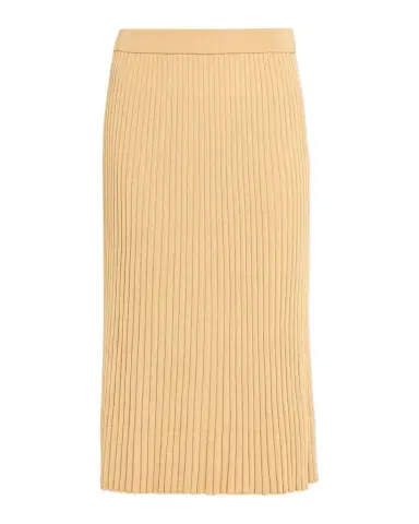 Zimmermann Luna Metallic Ribbed Midi Skirt | Thumbnail 1