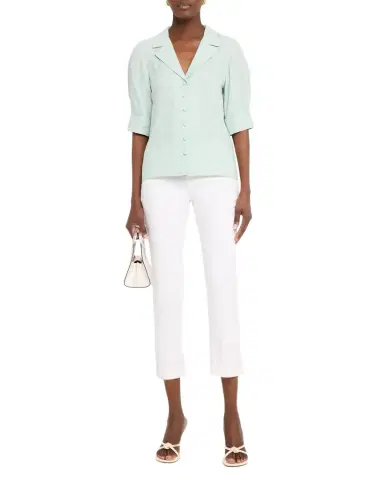 rag & bone Carmella Puff-Sleeve Blouse | Thumbnail 1 rag & bone Carmella Puff-Sleeve Blouse | Thumbnail 1