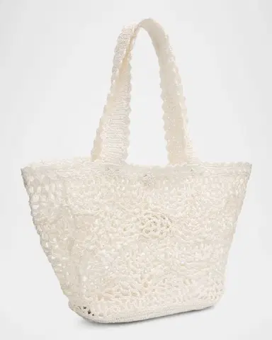 BTB Los Angeles Lacera Woven Raffia Tote Bag | Thumbnail 3 BTB Los Angeles Lacera Woven Raffia Tote Bag | Thumbnail 3