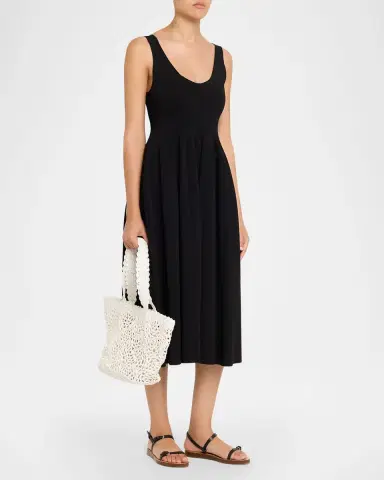 BTB Los Angeles Lacera Woven Raffia Tote Bag | Thumbnail 5 BTB Los Angeles Lacera Woven Raffia Tote Bag | Thumbnail 5