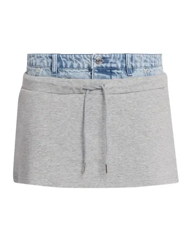 Bertha Layered Mini Skirt