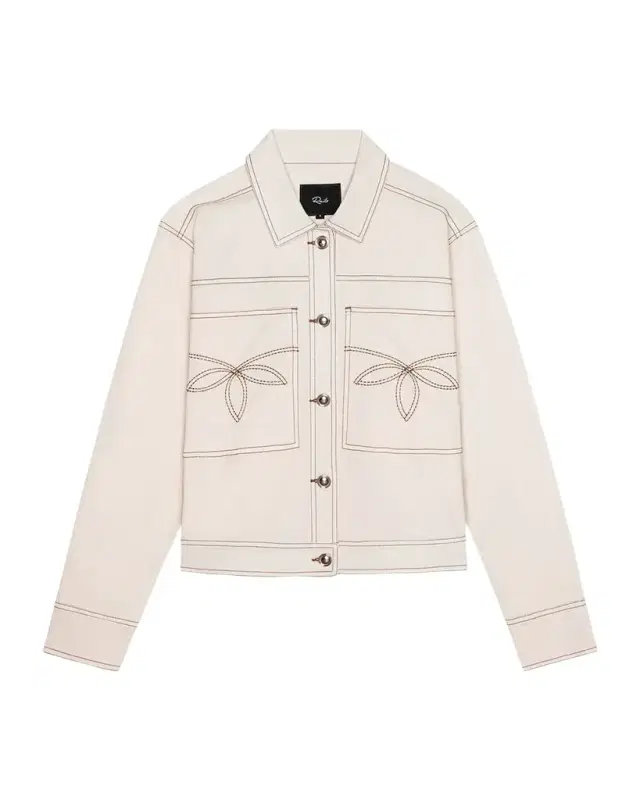 Briggs Top-Stitch Denim Jacket