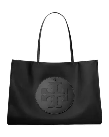 Tory Burch Ella Logo Recycled Nylon Tote Bag | Thumbnail 1 Tory Burch Ella Logo Recycled Nylon Tote Bag | Thumbnail 1