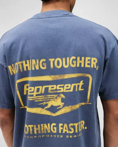 Represent Men's Nothing Faster Cotton T-Shirt | Thumbnail 4