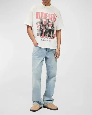 Represent Men's Dream On Tour Cotton and Hemp T-Shirt | Thumbnail 2