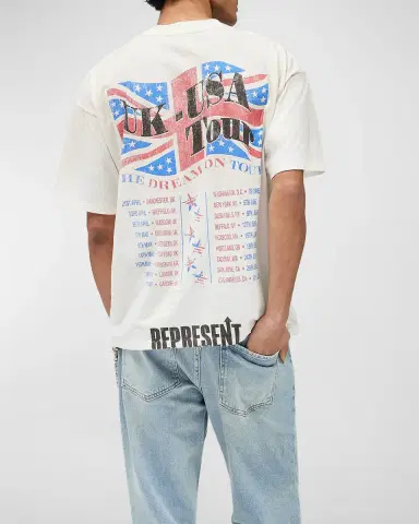 Represent Men's Dream On Tour Cotton and Hemp T-Shirt | Thumbnail 3