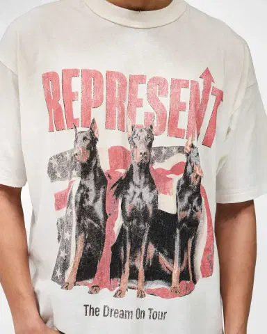 Represent Men's Dream On Tour Cotton and Hemp T-Shirt | Thumbnail 5