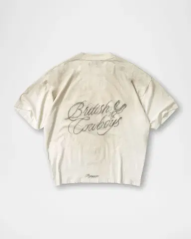 Represent Men's British Cowboys Distressed T-Shirt | Thumbnail 3