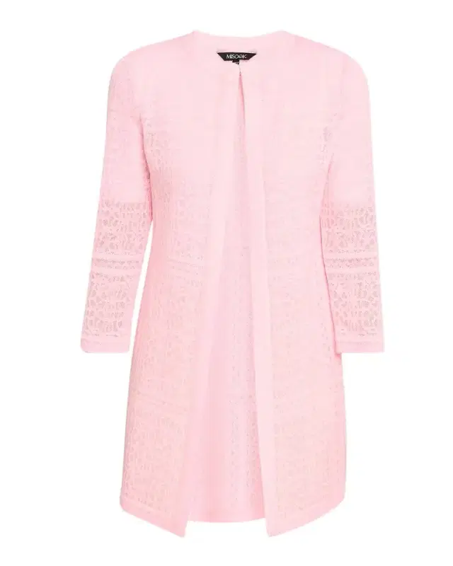 Heritage 3/4-Sleeve Lace Knit Jacket