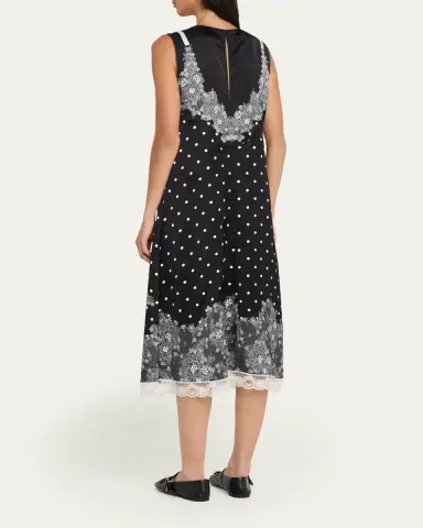 Marc Jacobs Trompe L'Oeil Slip Midi Dress | Thumbnail 8