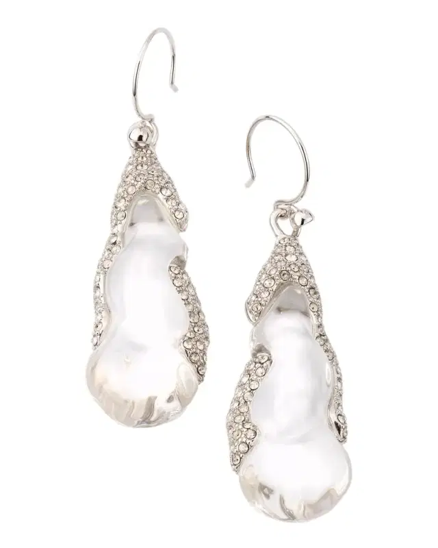 Silverlake Lucite Wire Earrings